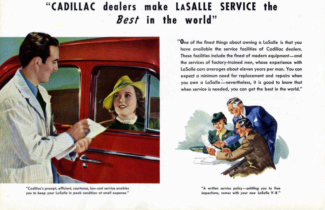1940 Cadillac LaSalle Brochure Page 8